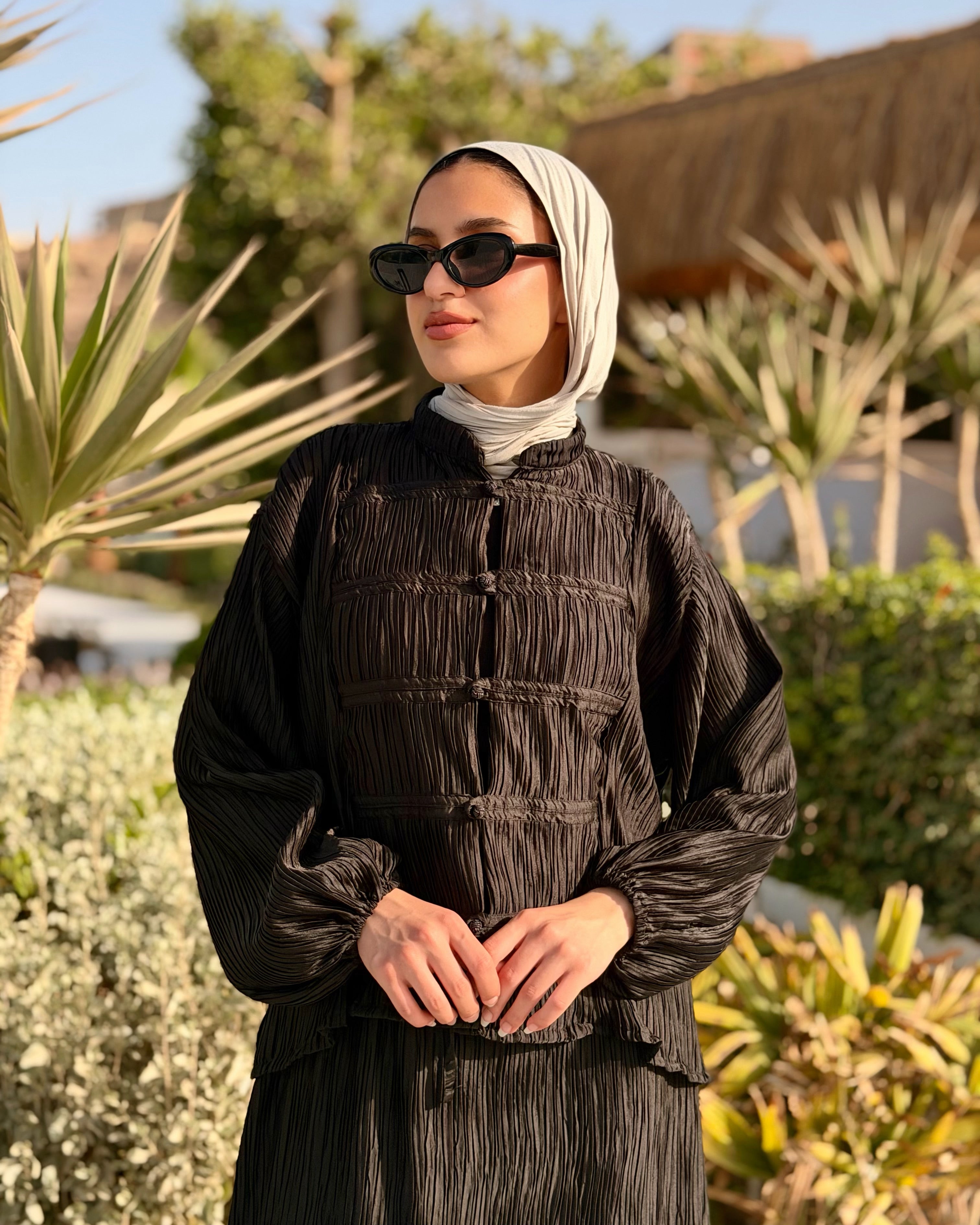 Japanese Blouse -Black