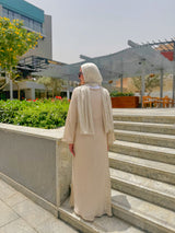 Mesh Dress - Beige