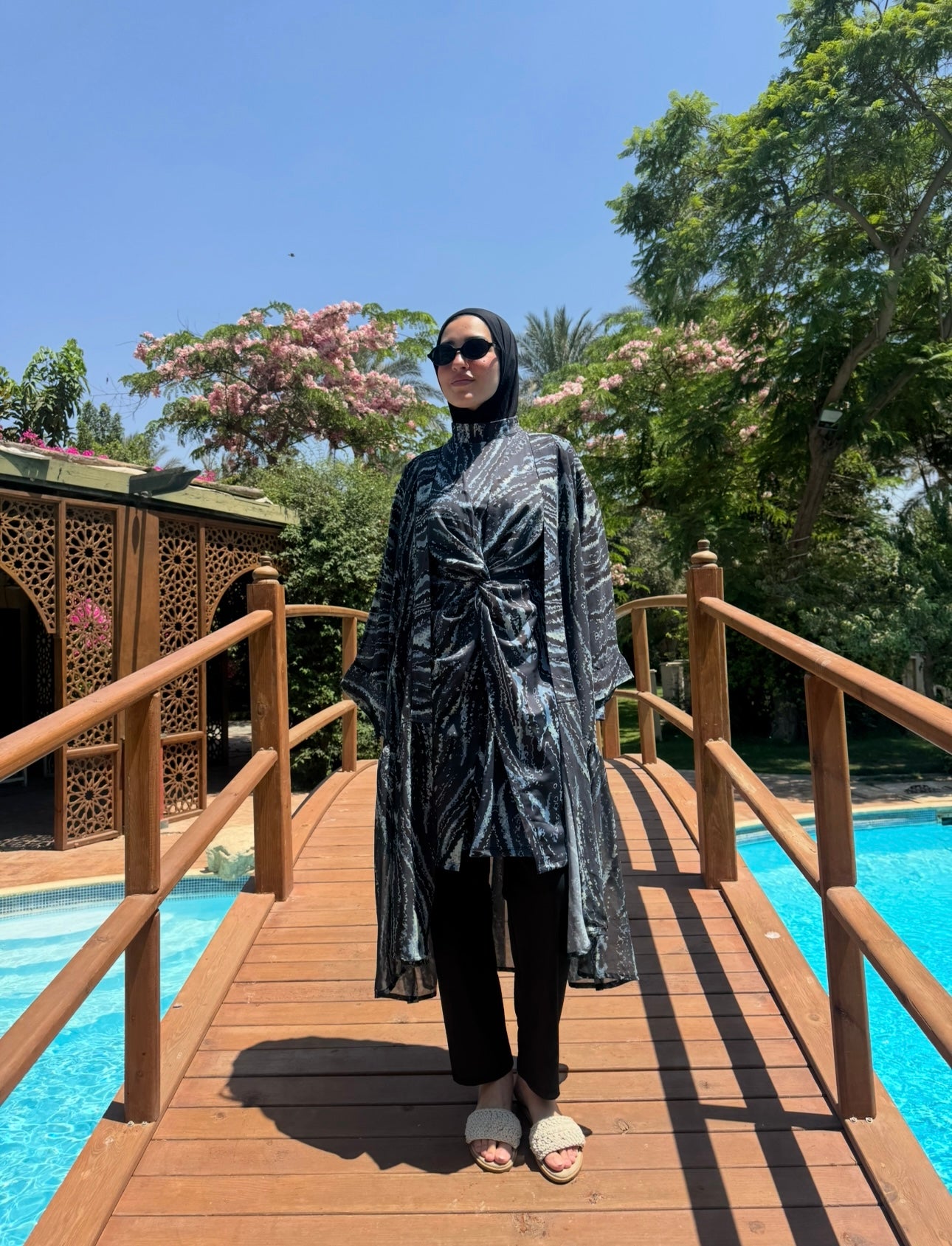 Burkini Knot Tie -Teal