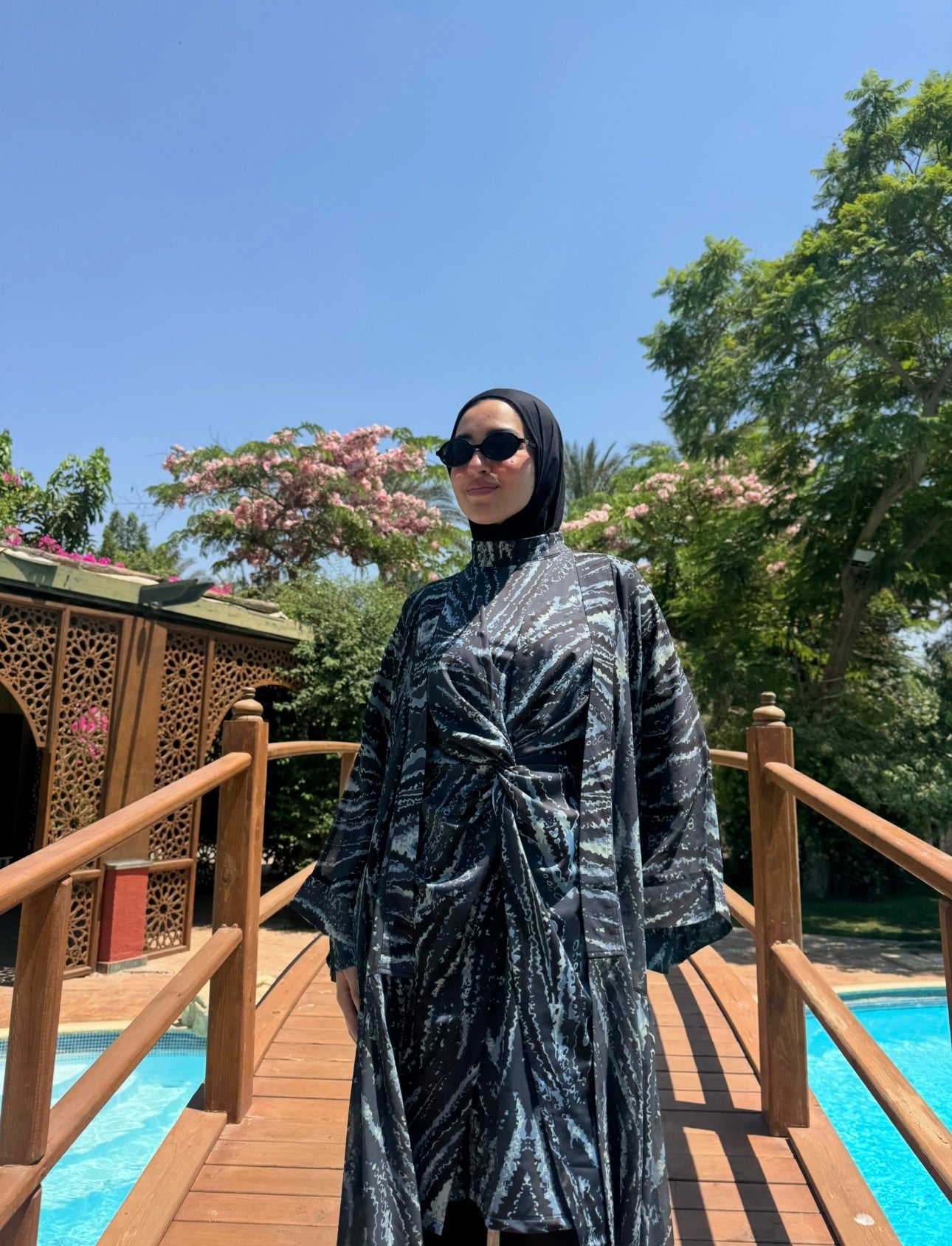 Burkini Knot Tie -Teal