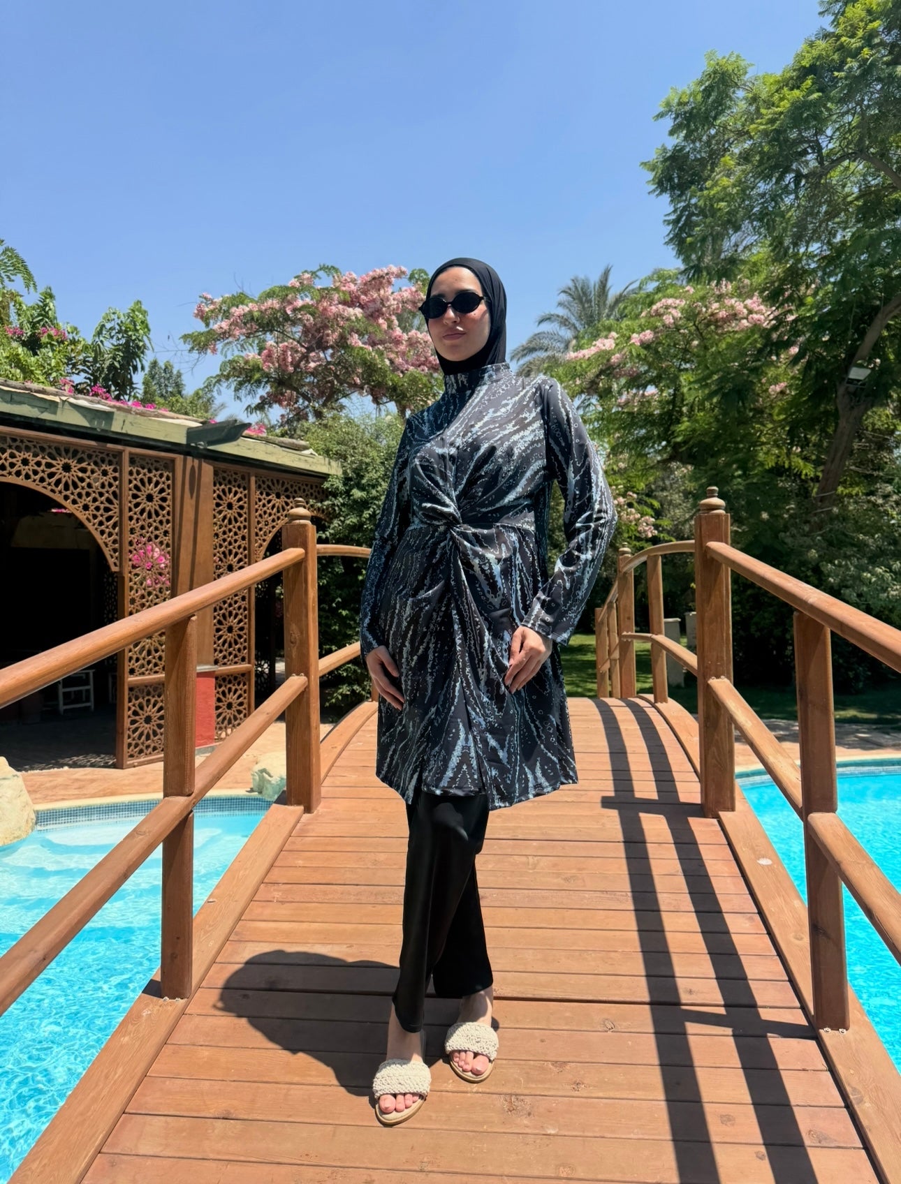 Burkini Knot Tie -Teal