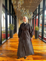 Taffeta Cardigan - Black