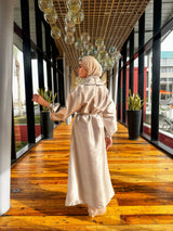 Taffeta Cardigan - Silver
