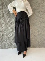 Metallic Skirt - Black