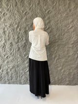 Metallic Skirt - Black