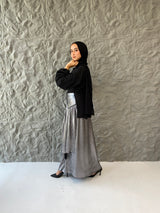 Metallic Skirt - Silver
