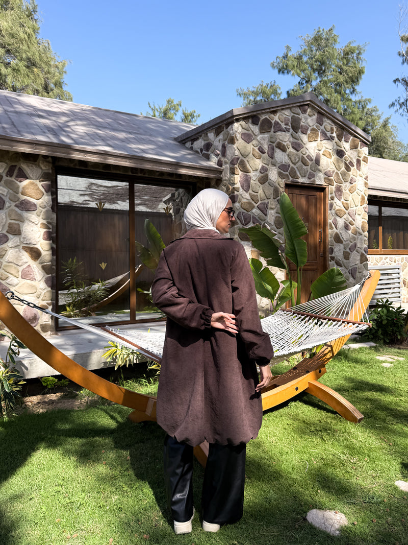 Balloon Jacket - Brown