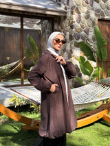 Balloon Jacket - Brown