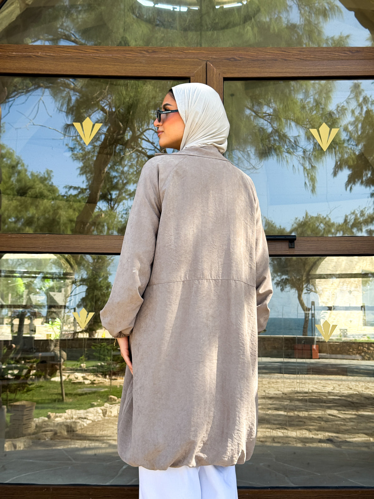 Balloon Jacket - Dark Beige