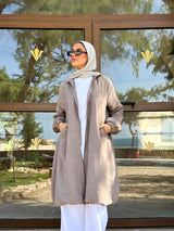 Balloon Jacket - Dark Beige