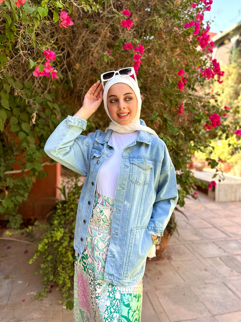 Denim Jacket-Blue