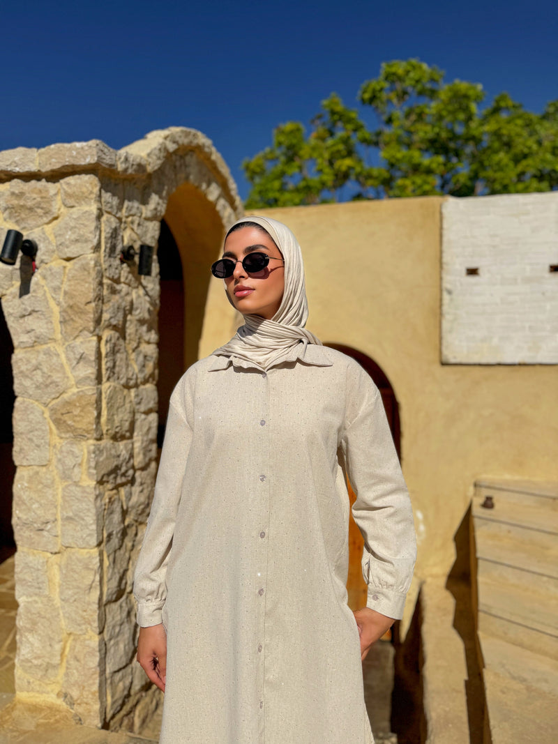 Strassed Shirt - New Beige