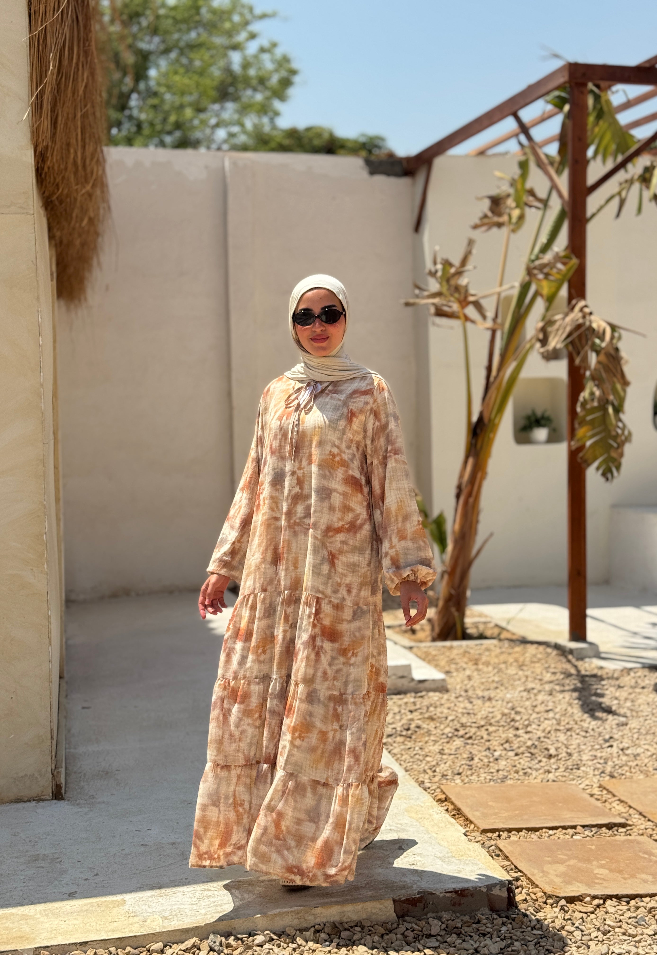 Chiffon Tiered Dress - havan