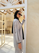 Stitch Detailed Sweater - Grey