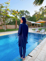Burkini Drawstrings - Dark Blue