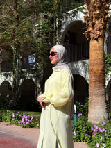 Linen Colored Shirt - Yellow