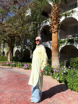 Linen Colored Shirt - Yellow