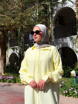 Linen Colored Shirt - Yellow
