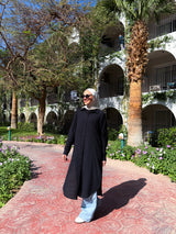 Linen Colored Shirt - Black
