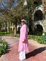 Linen Colored Shirt - Pink