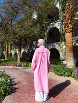 Linen Colored Shirt - Pink