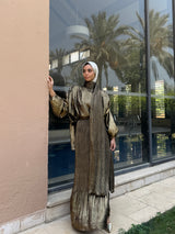 Accordion Set With Scarf - Gold (Available at stores only)