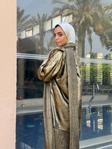 Accordion Set With Scarf - Gold (Available at stores only)