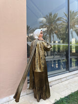 Accordion Set With Scarf - Gold (Available at stores only)