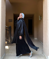 Accordion Set With Scarf - Black (Available at stores only)