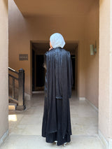 Accordion Set With Scarf - Black (Available at stores only)