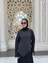 Blazer Abaya-Black