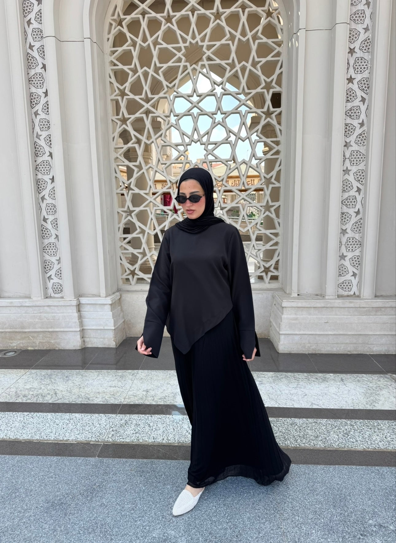 Blazer Abaya-Black