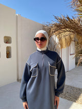 Piped Sweatshirt - Grey