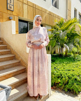 Textured Printed Set - Cashmere