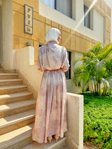 Textured Printed Set - Cashmere