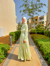 Textured Printed Set - Lime
