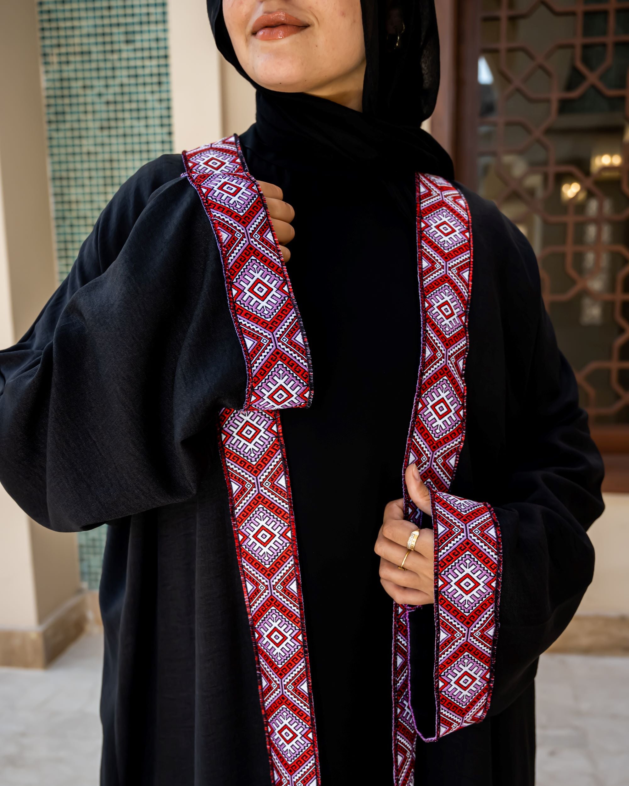 Traditional Kaftan-Black