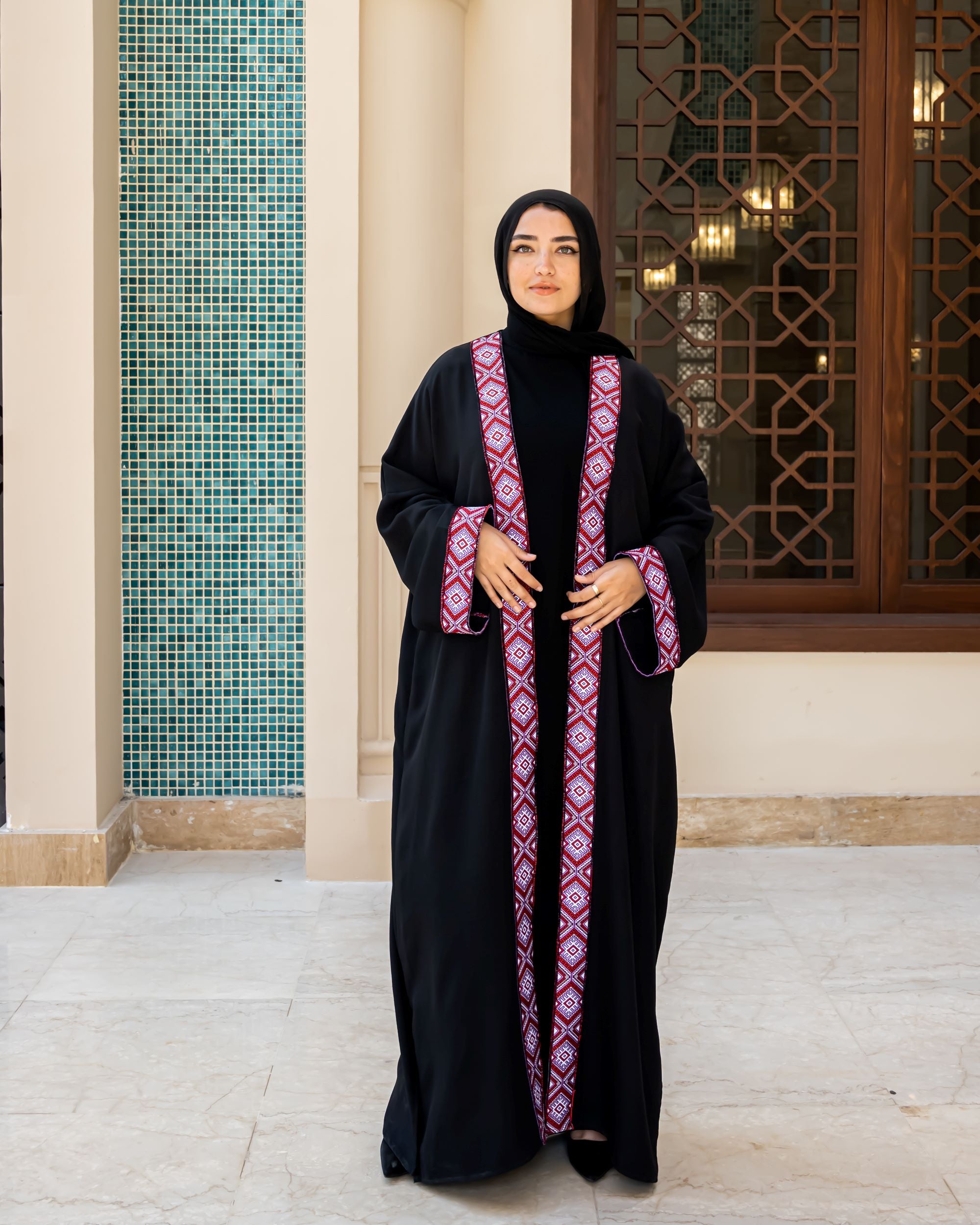 Traditional Kaftan-Black
