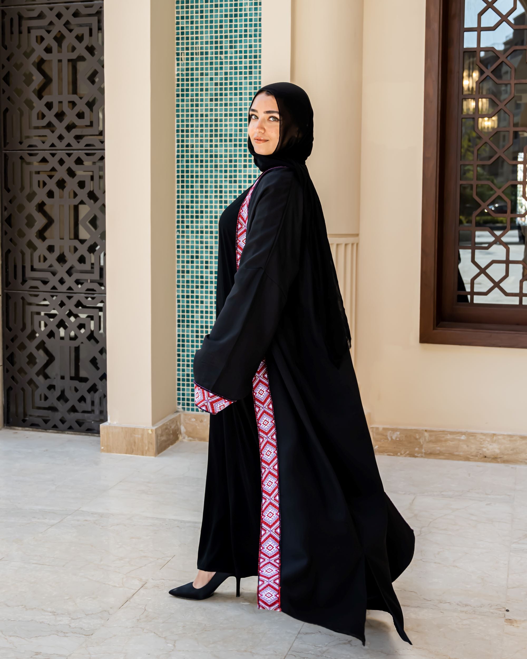Traditional Kaftan-Black