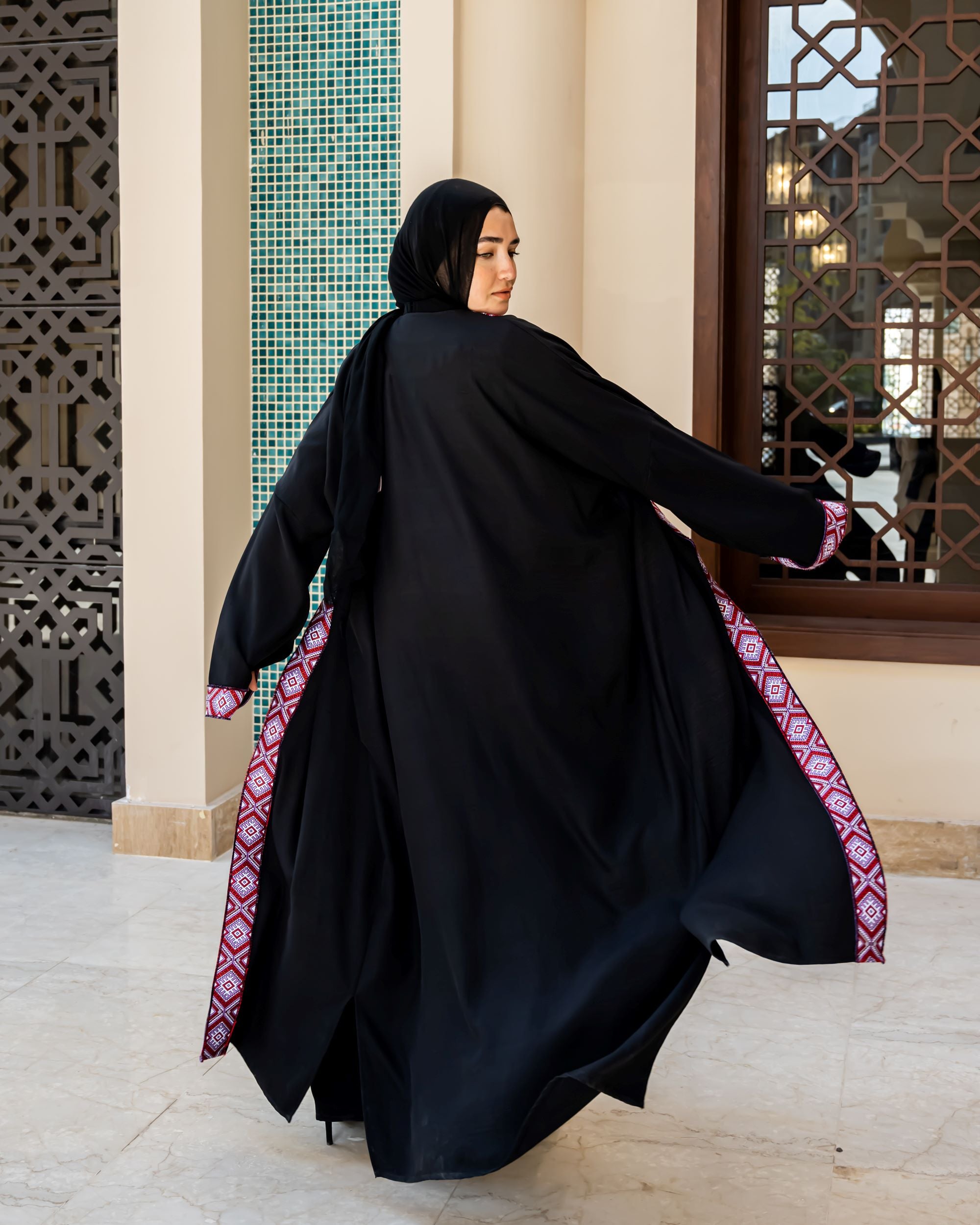 Traditional Kaftan-Black