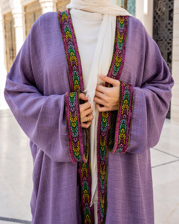 Traditional Kaftan-Purple
