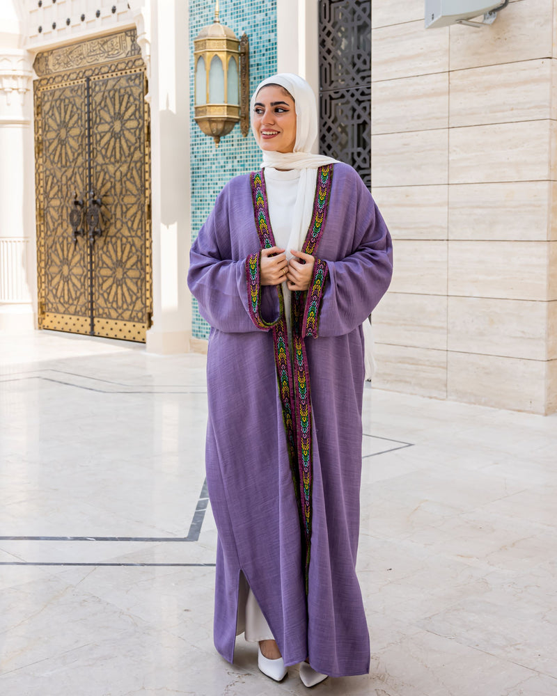 Traditional Kaftan-Purple