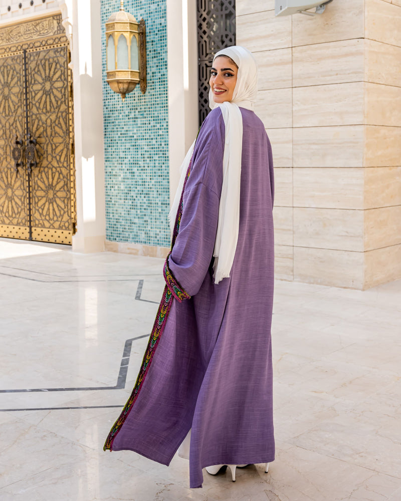 Traditional Kaftan-Purple