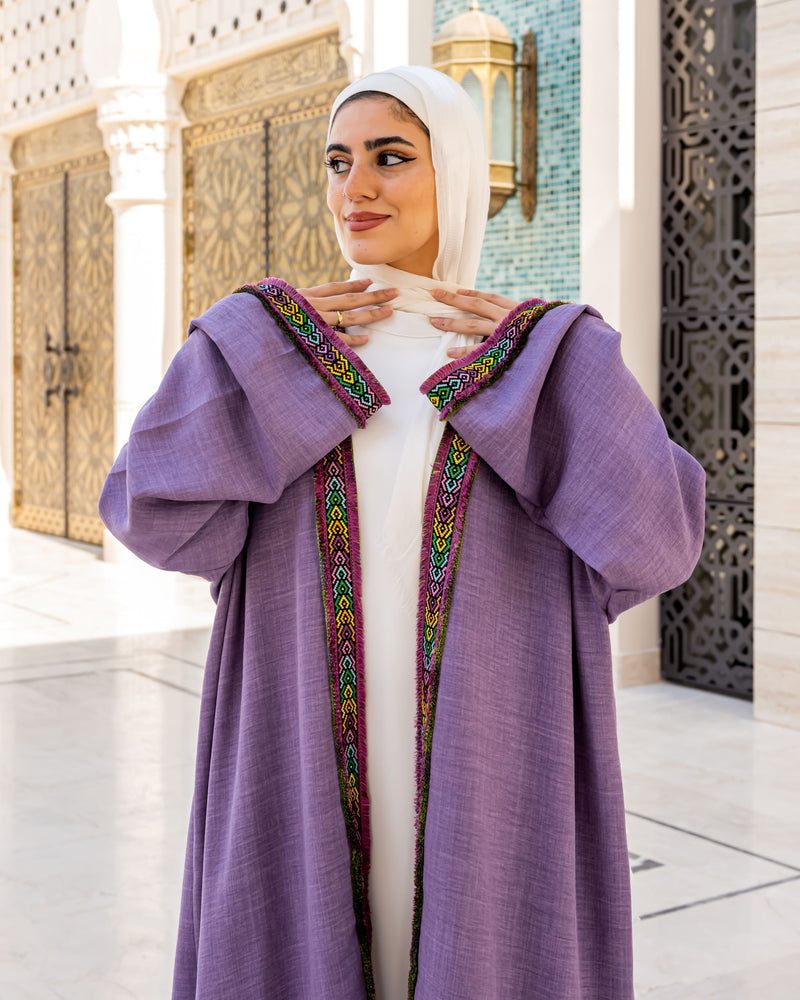 Traditional Kaftan-Purple