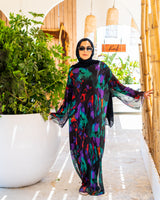 Tulle Coverup Dress-Multicolored