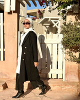 Tweed Blazer-Black
