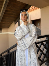 Palms Linen Cardigan - Beige