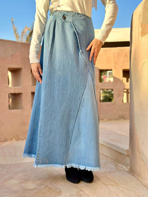 Denim Basic Skirt