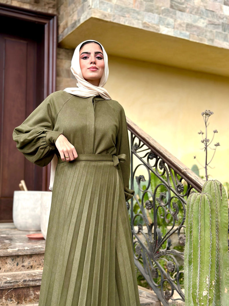 Jumpsuit Set-Olive