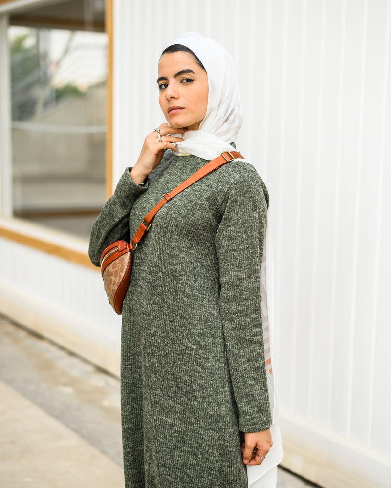 Basic Dress - Olive